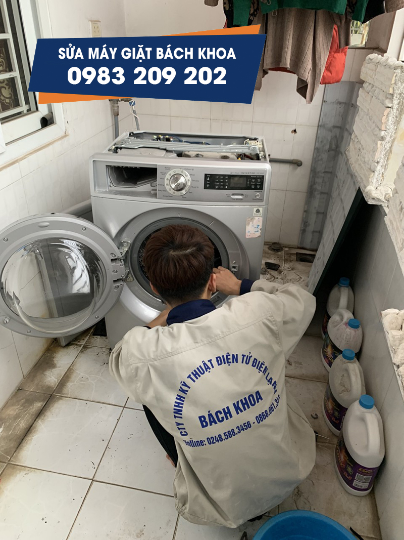 sua loi e5e may giat electrolux 3