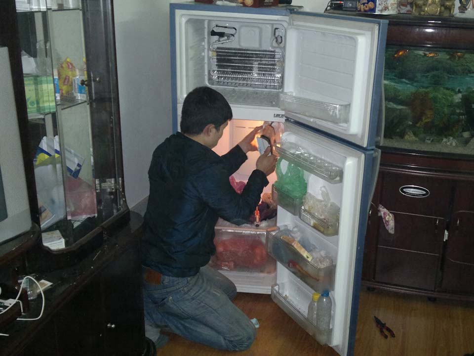 tủ lạnh LG chập chờn
