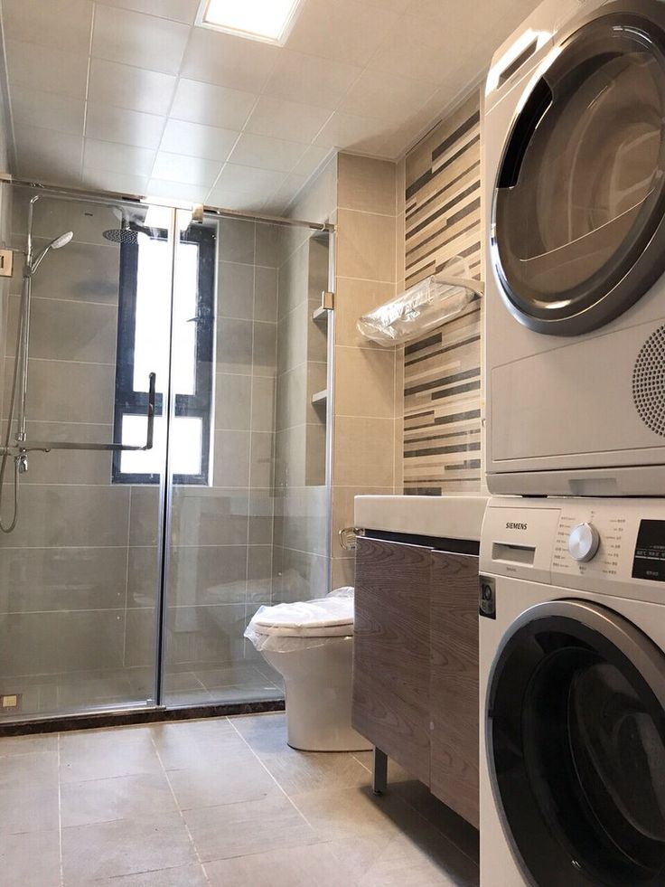 máy giặt LG trong nhà tắm